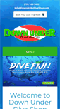 Mobile Screenshot of downunderdiveshop.com